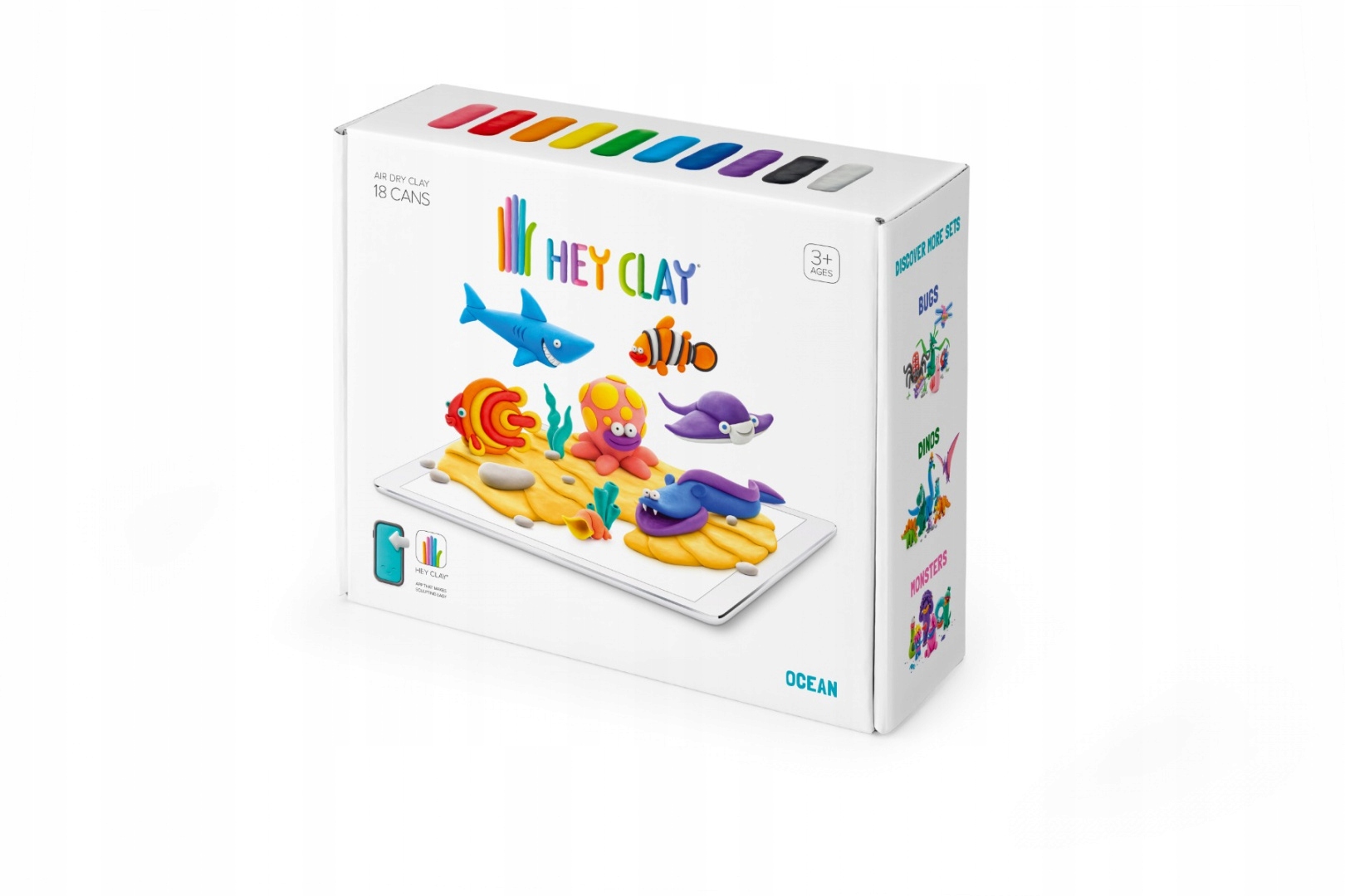 

Hey Clay Masa Plastyczna Morski Ocean Zestaw