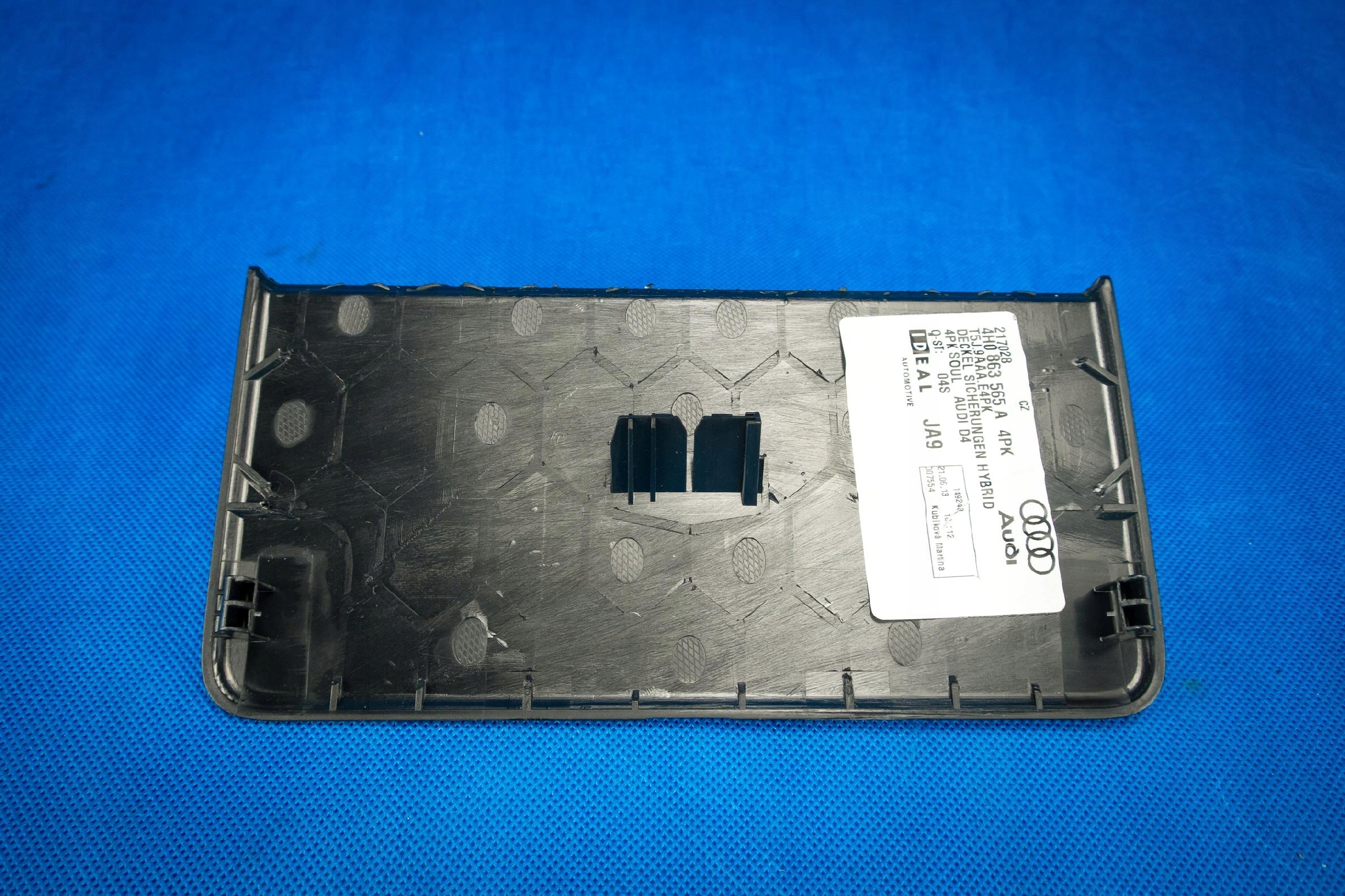 Blende Abdeckung hinten sciany Audi A8 4H0863565A 4PK