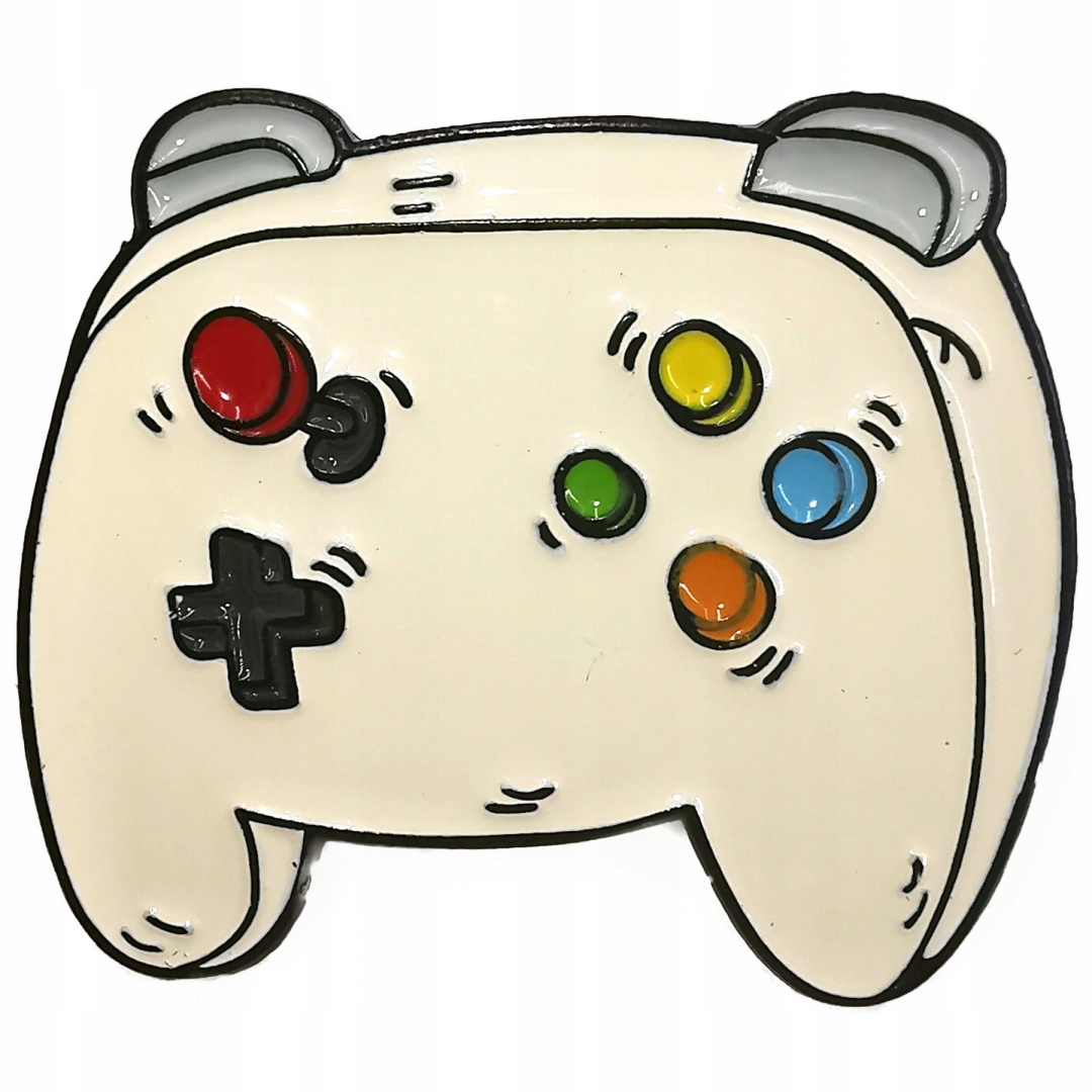 

Przypinka Gaming Pad Xbox Buton Metal Pin