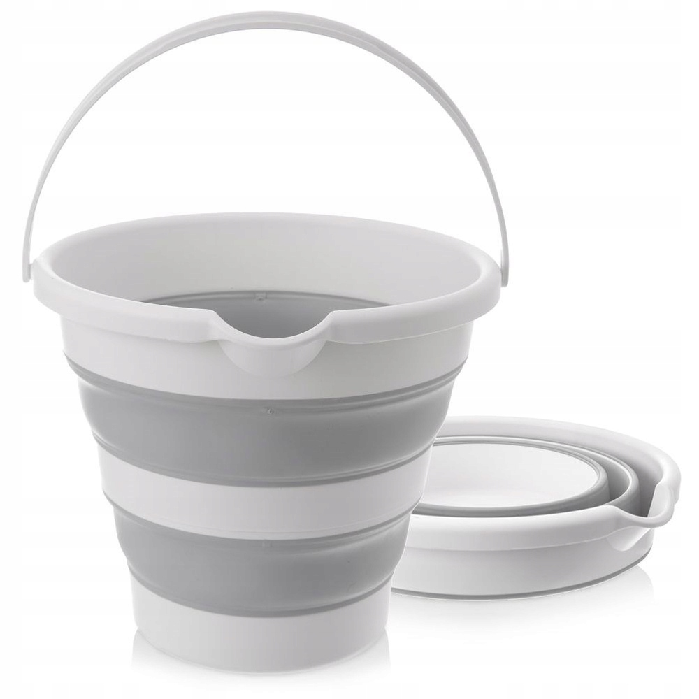 Levně Skládací Silikonový Zásobník Na Vodu Pro Turisty Do Domácnosti, 12 L