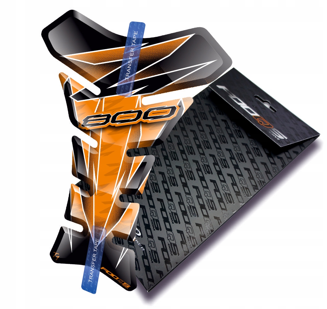 Tank-pad od firmy Fooqs pro Kawasaki Z-800 Oranžový