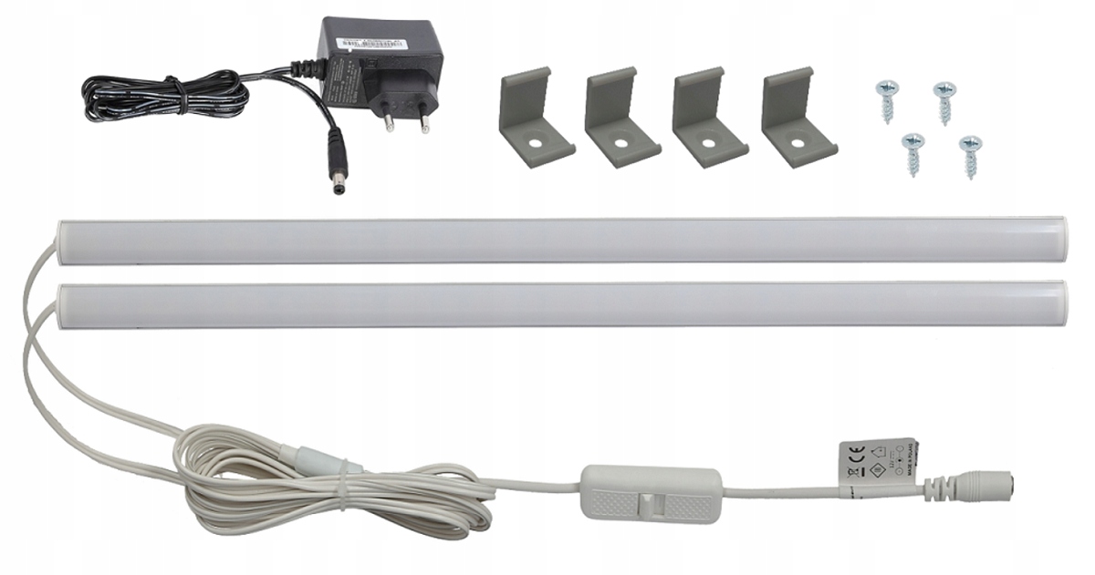 

Listwa meblowa narożna Led kuchenna szafkę 2x30cm