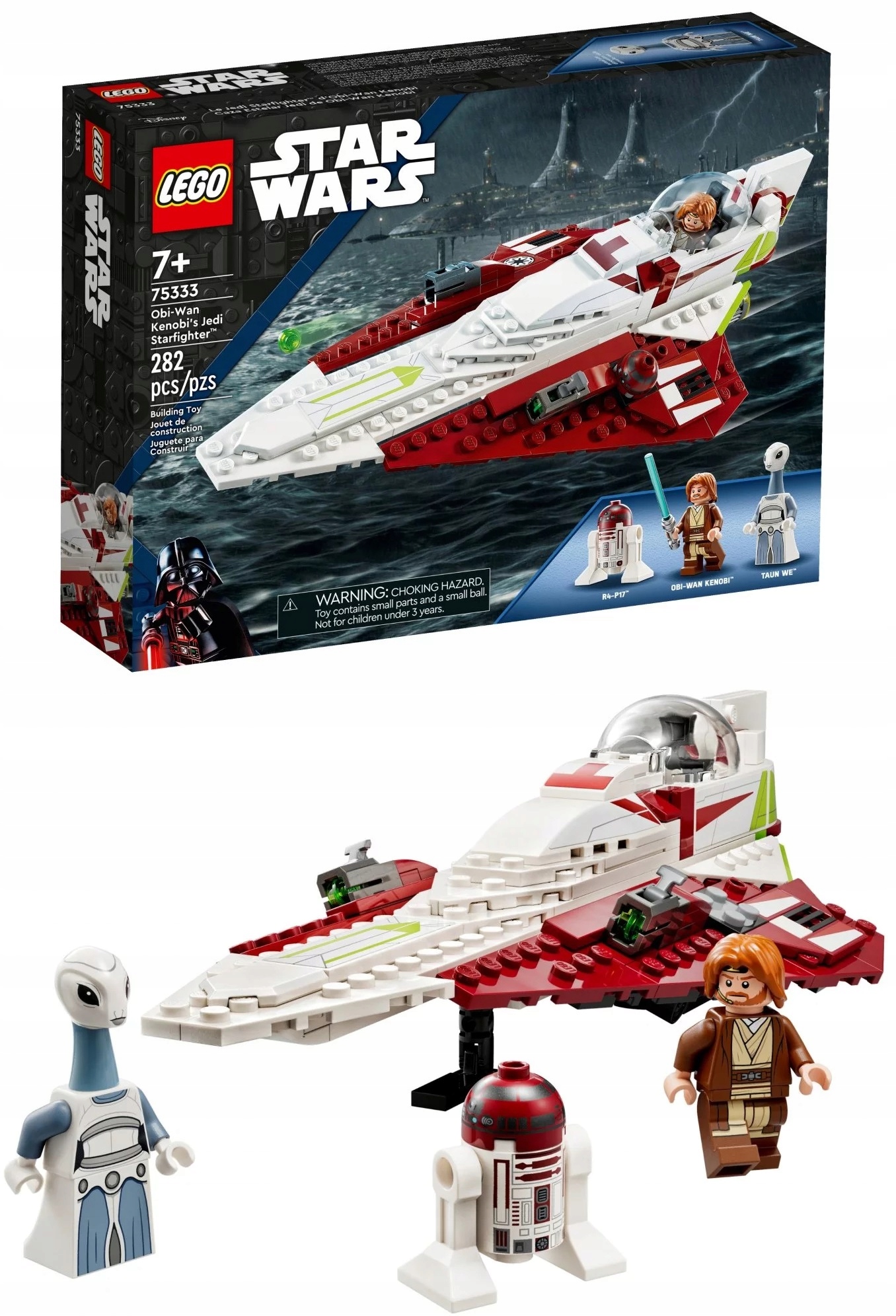 

Lego Star Wars 75333 Myśliwiec Jedi Obi-Wana