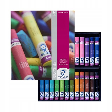 Sada Olejových Pastelů Talens Van Gogh 24