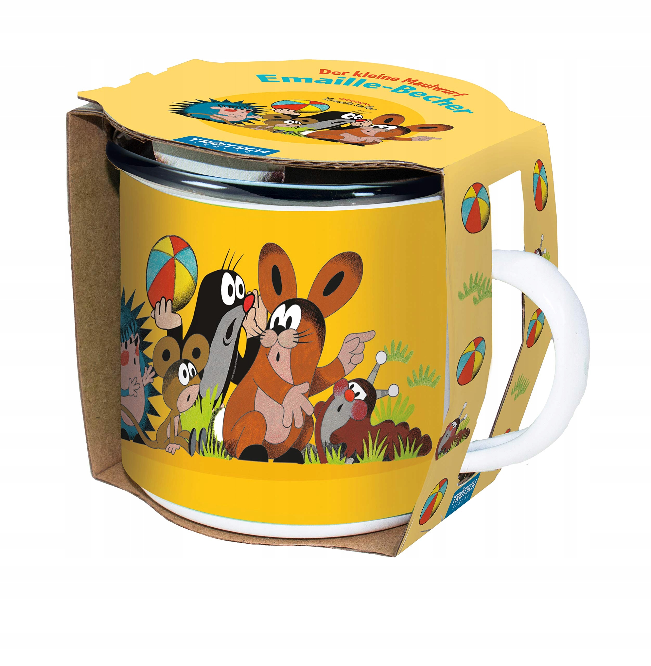 

Kubek krecik i przyjaciele 300ml metalowy