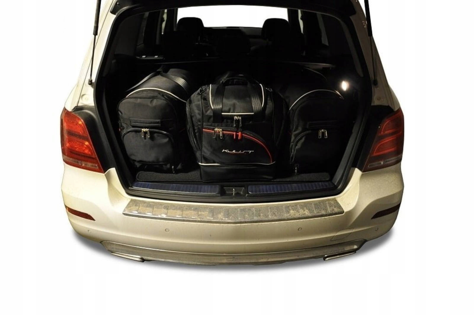 J&j Automotive Sada 4ks cestovných tašiek Sport pre Mercedes-benz Glk 2008