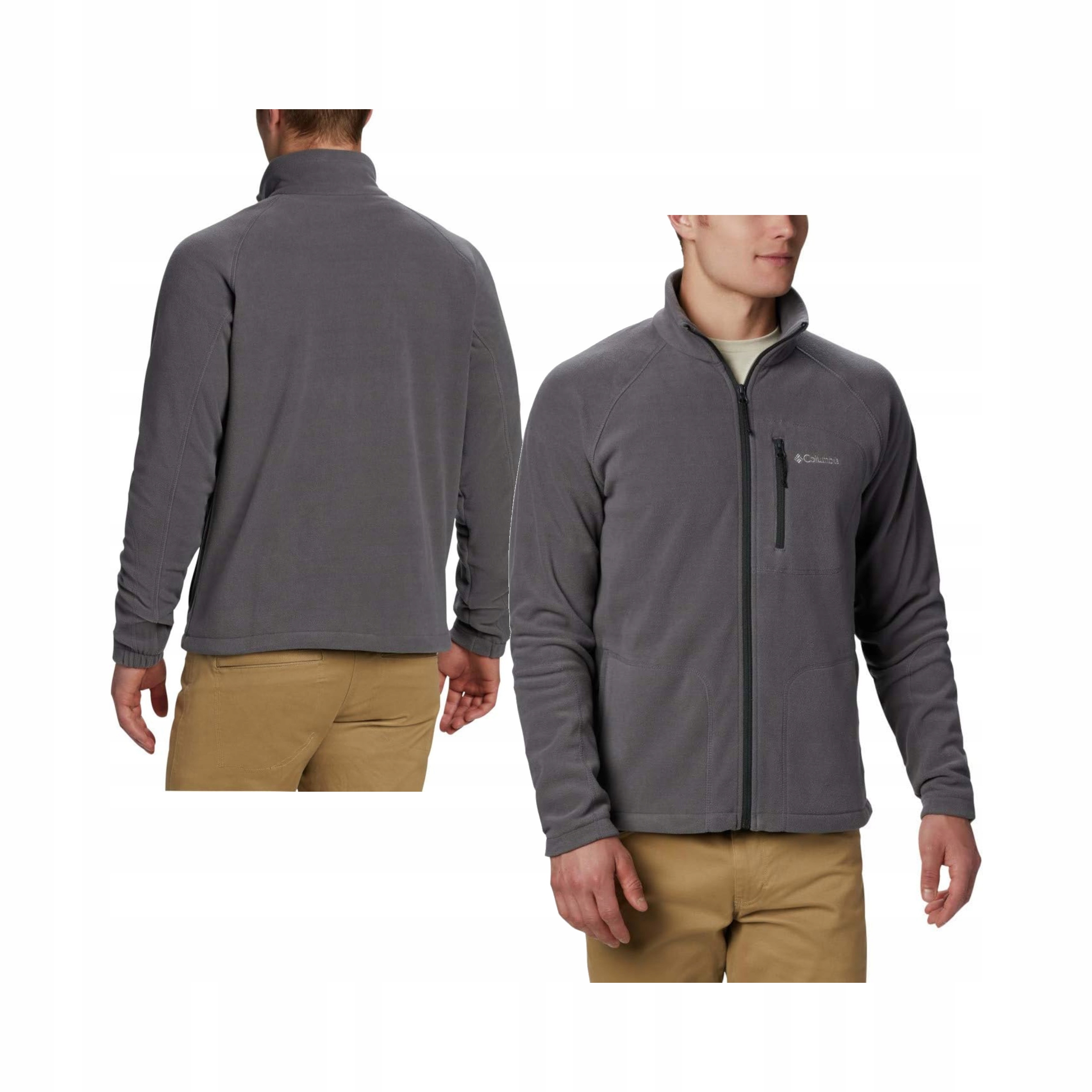 Columbia Pánská Mikina Fleecová Fast Trek II Velikost S City Grey Teplá Lehká