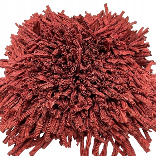 Levně Bavlněný čmuchací kobereček (40x40 cm) červená/černá proužky