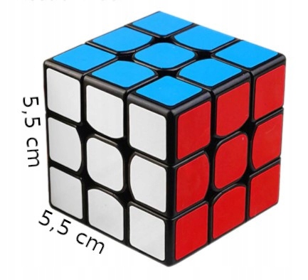 KOSTKA 3x3 logiczna zręcznościowa MAGICZNA szybka Kod producenta 32376