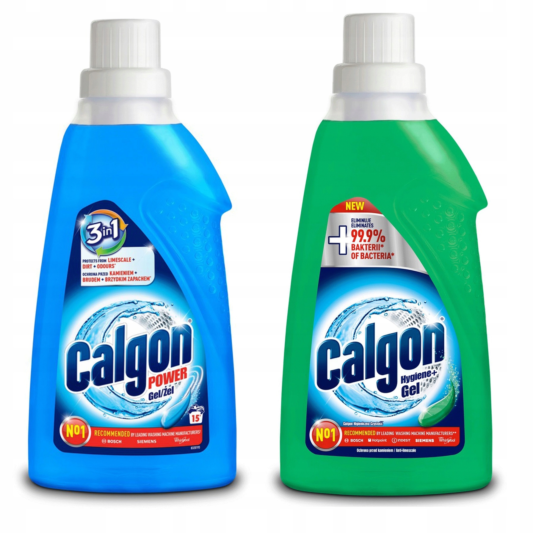 

Calgon Żel Odkamieniacz Do Pralki MIX 2x750ml