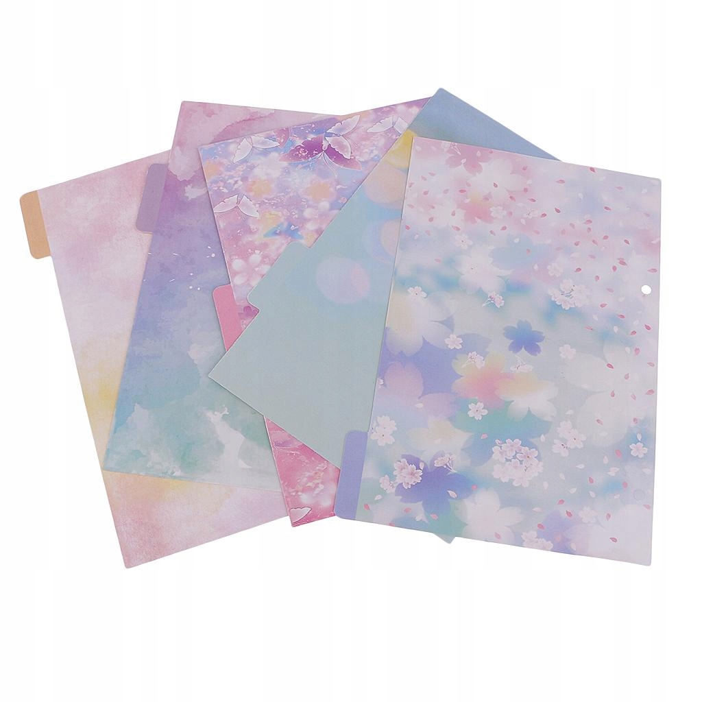 

5 Zakładki Zakładki Wkładki Planer Przegródki