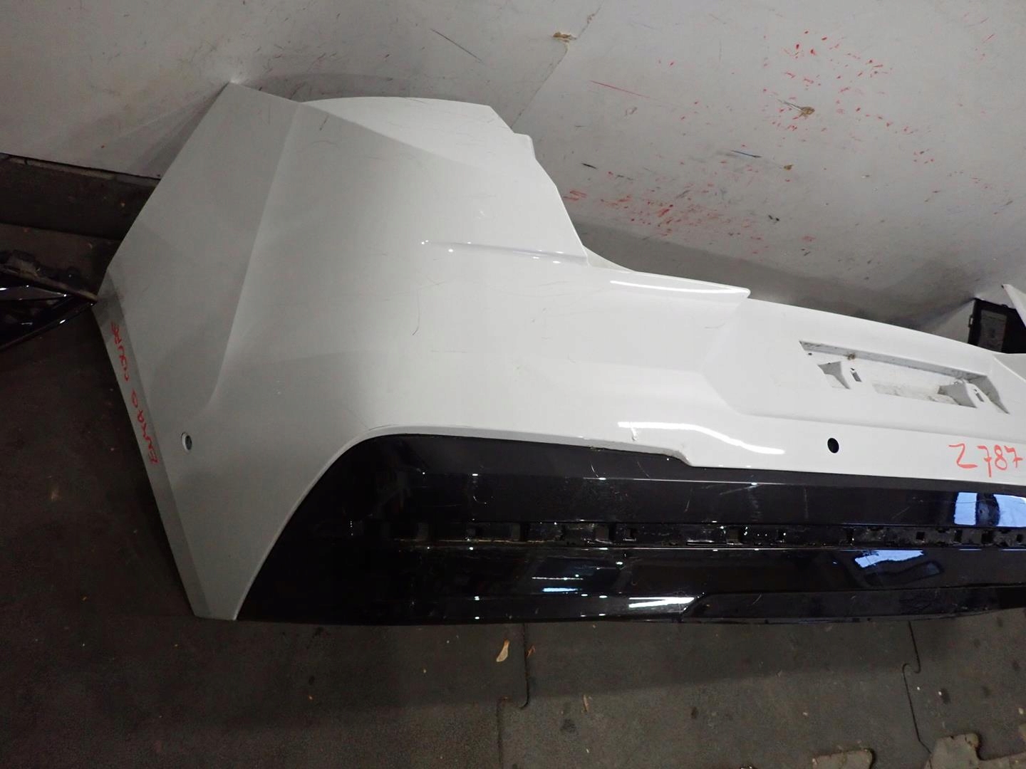 bumper rear part rear SKODA ENYAQ COUPE RS 2021