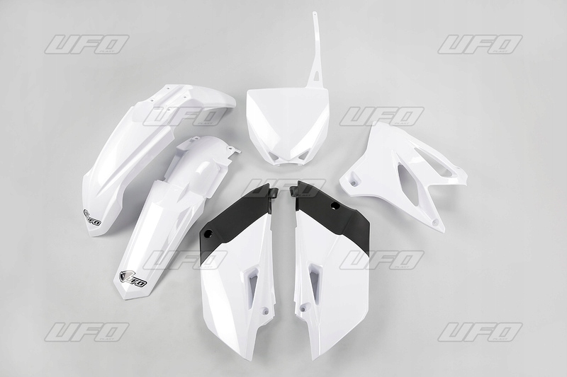 Biele plasty Ufo kit Yamaha YZ85 YAKIT320@046