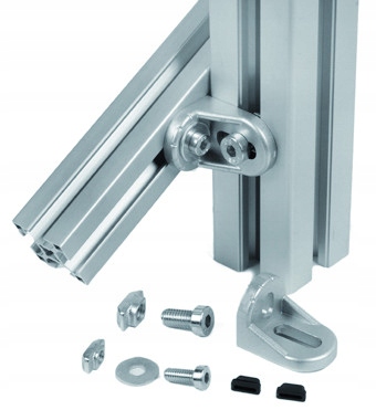 Kątowniki typu R do rowka 8mm/10mm