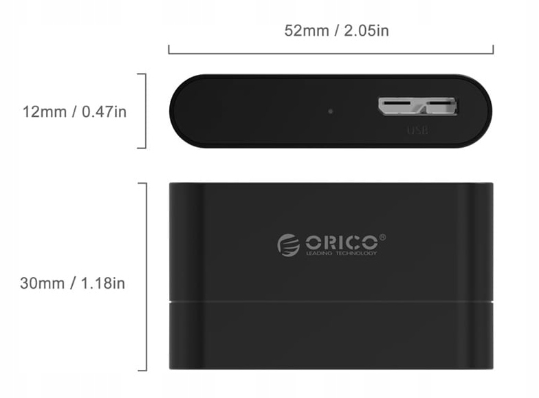 Adapter Orico 2.5 ″ HDD / SSD USB 3.0 Marka Orico