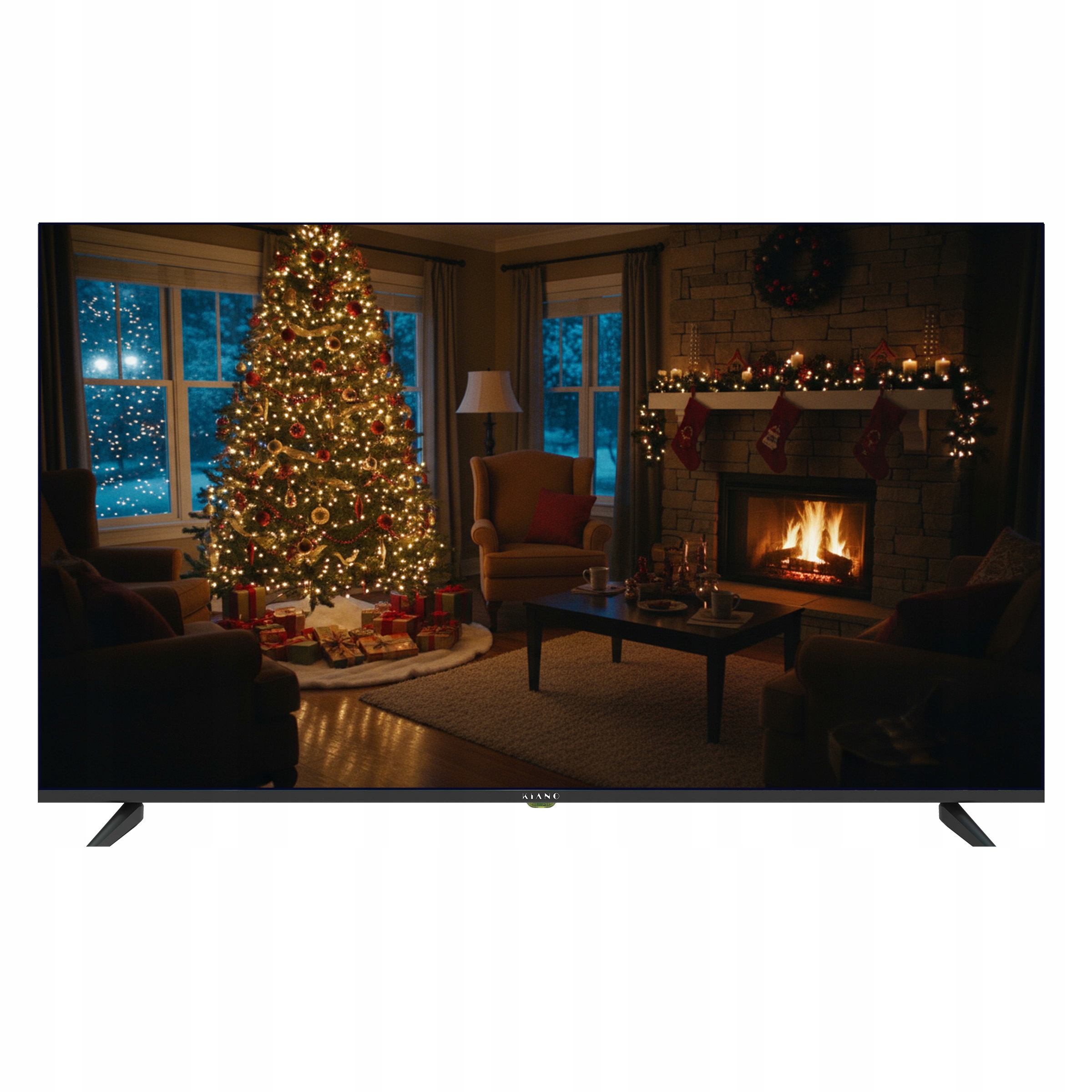 Televízor 55″ Kiano Elegance so systémom Vidaa s technológiou D-led a DVB-T2/S2