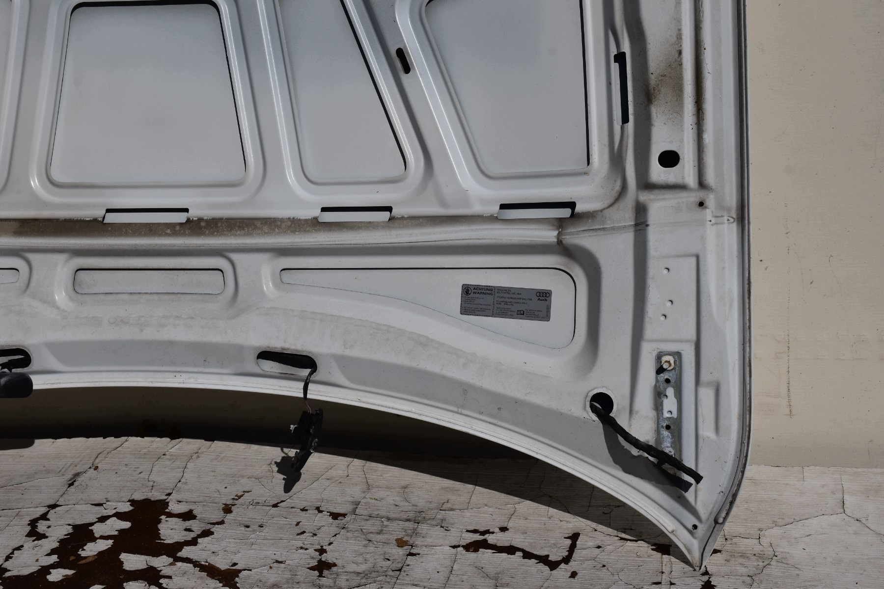 Capot AUDI A4 B8 Lift 2011-2015 Kod lakieru: LY9C