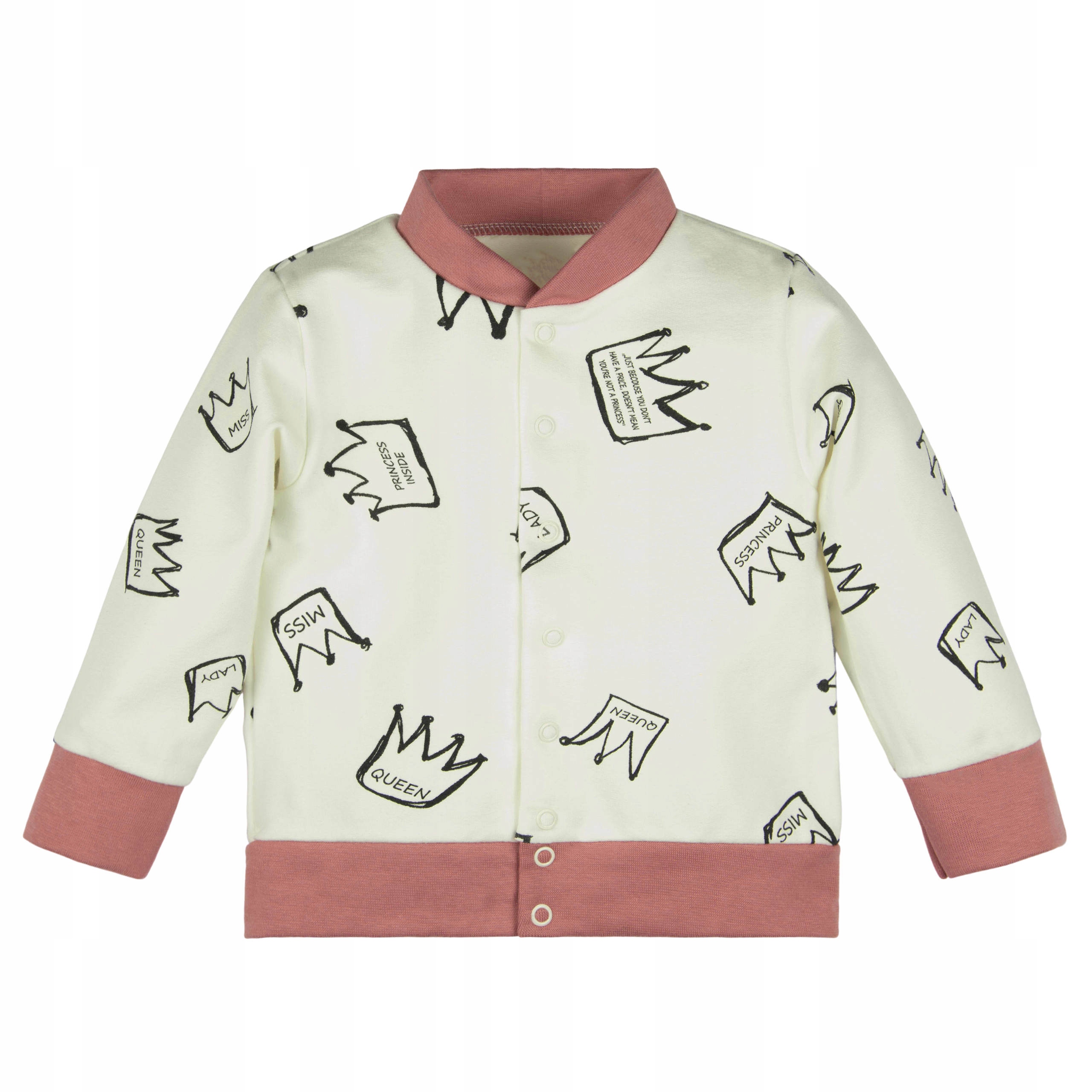 

Bluza Rozpinana princess 98 dla dziewczynki