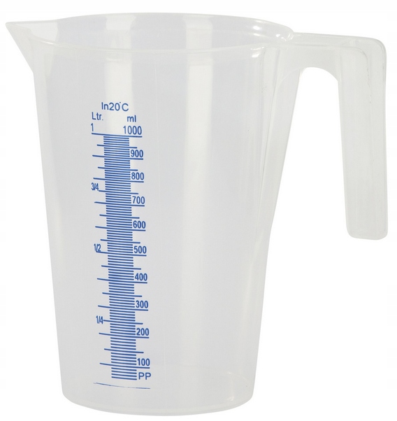 

Miarka Dzbanek 1L Odporna Na Olej Chemikalia Kerbl