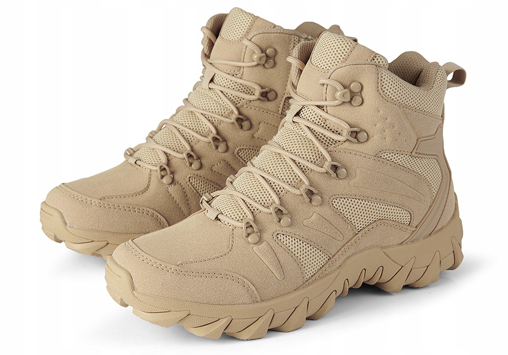 BUTY SKÓRZANE TAKTYCZNE WOJSKOWE WODOODPORNE TREKKINGOWE Stan opakowania oryginalne
