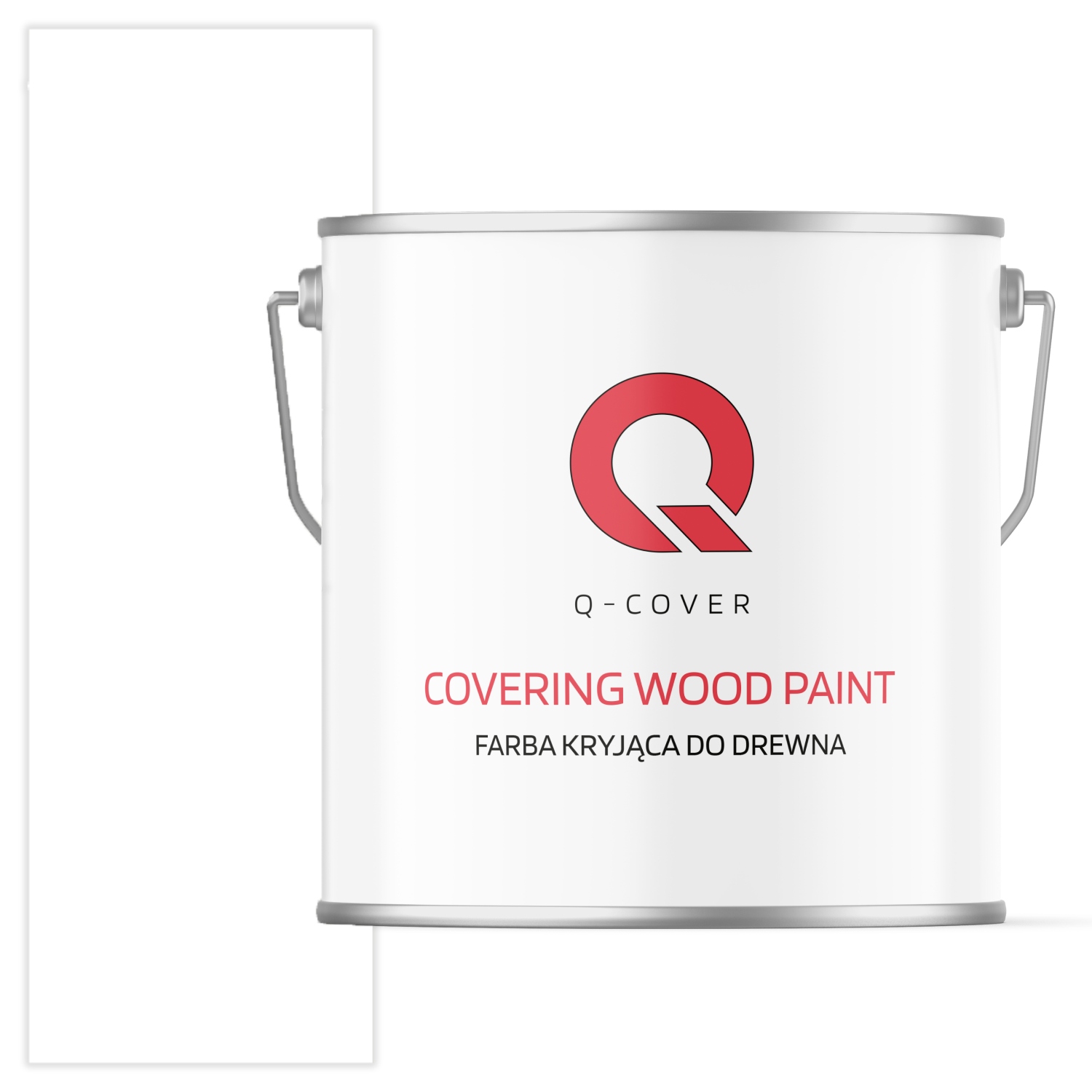 Farba Do Drewna Kryjąca Drzwi Renowacji Osb RAL9016 Biały Drogowy Półmat 5L