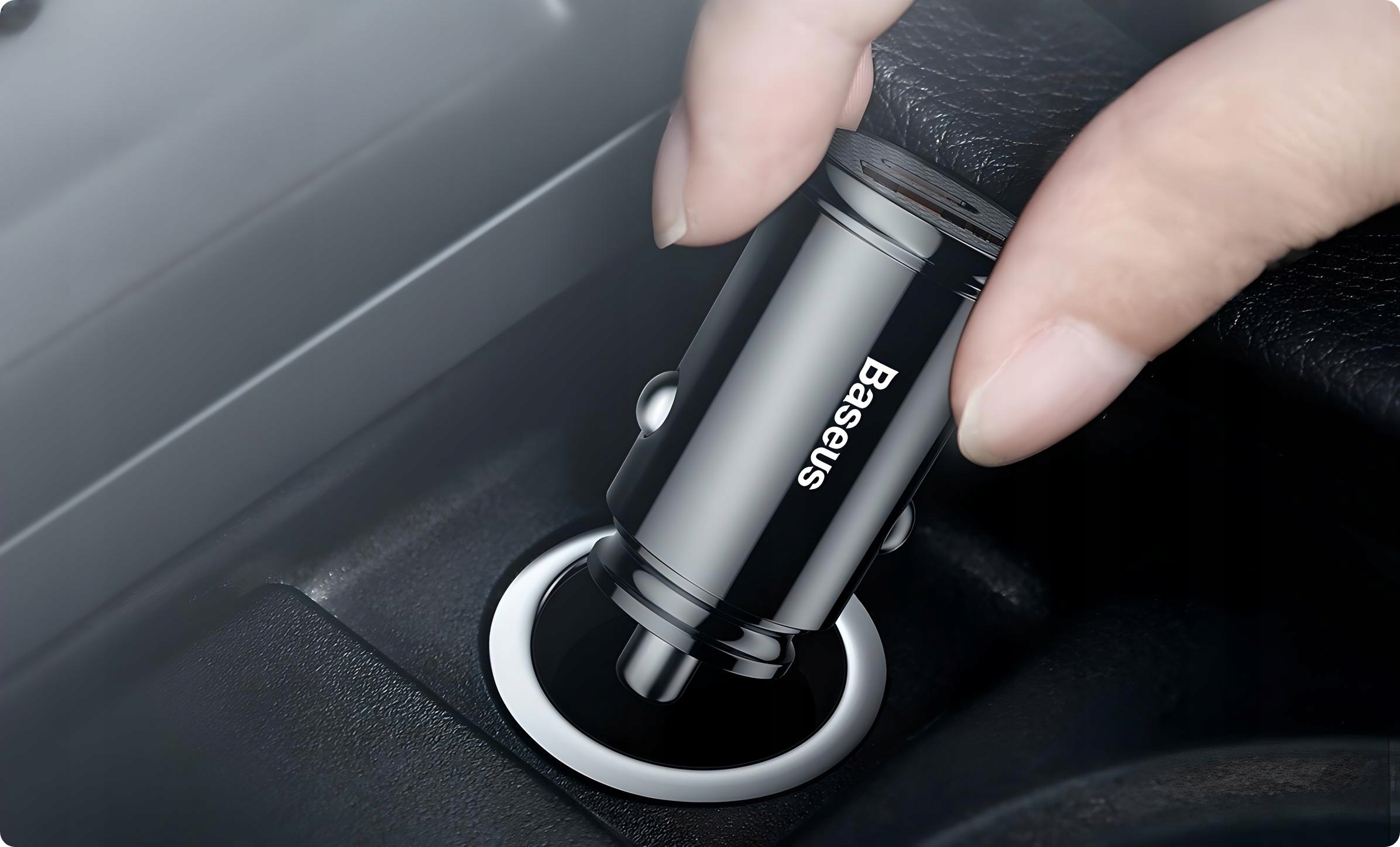 BASEUS MOCNA SZYBKA ŁADOWARKA SAMOCHODOWA USB USB-C TYP-C PD 30W QC 3.0 5A Napięcie wyjściowe 12 V
