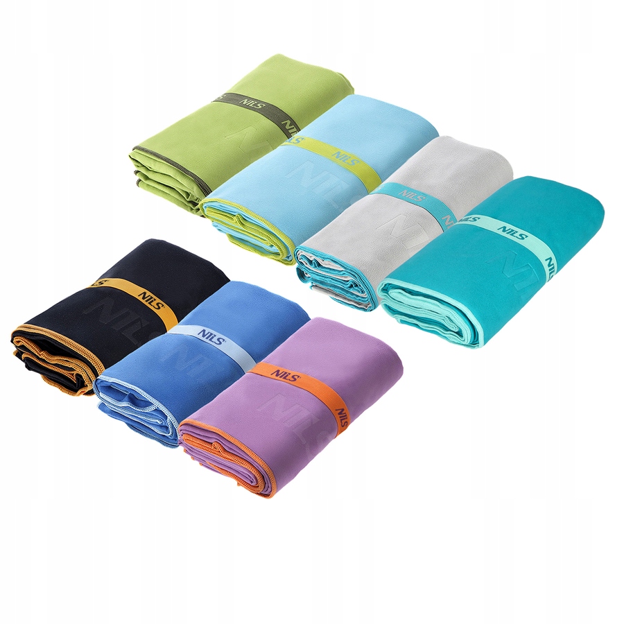 NILS Ręcznik Szybkoschnący Z Mikrofibry Kąpielowy Na Basen 180x100 cm Materiał dominujący mikrofibra