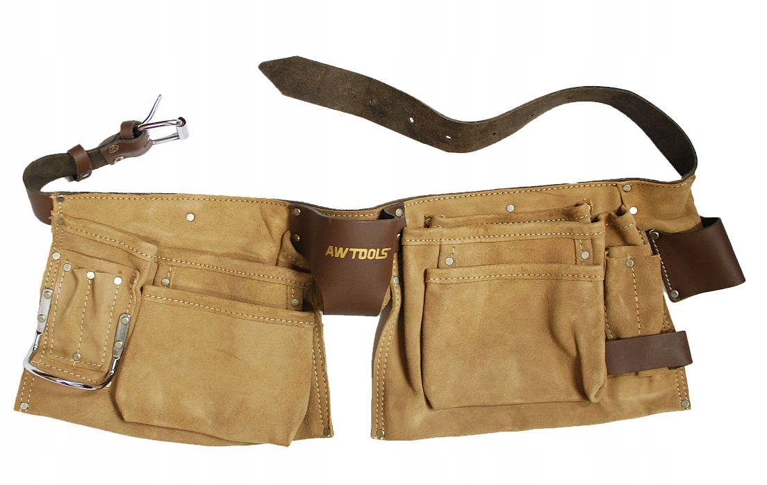 

Pas monterski Dekarski Skóra 11 Kieszeni Awtools