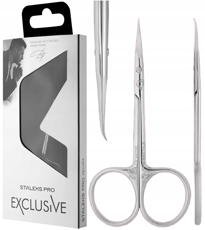Profesionální nůžky na nehtovou kůžičku Staleks s háčkem Exclusive 23 Typ 1