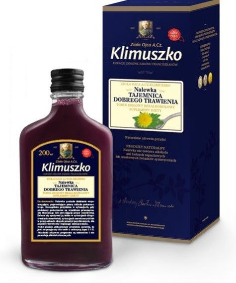 

Klimuszko Nalewka Wspierająca Trawienie 200Ml
