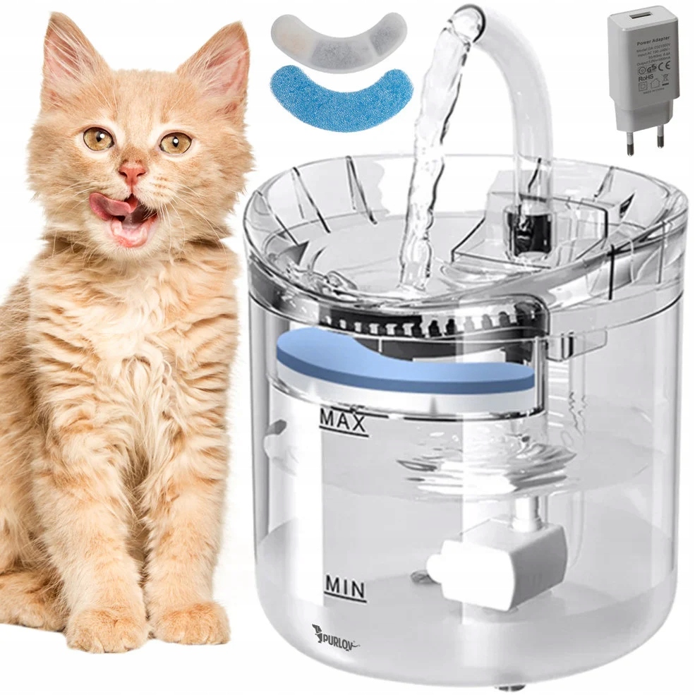 Automatická napáječka Fontána do vody pro kočky