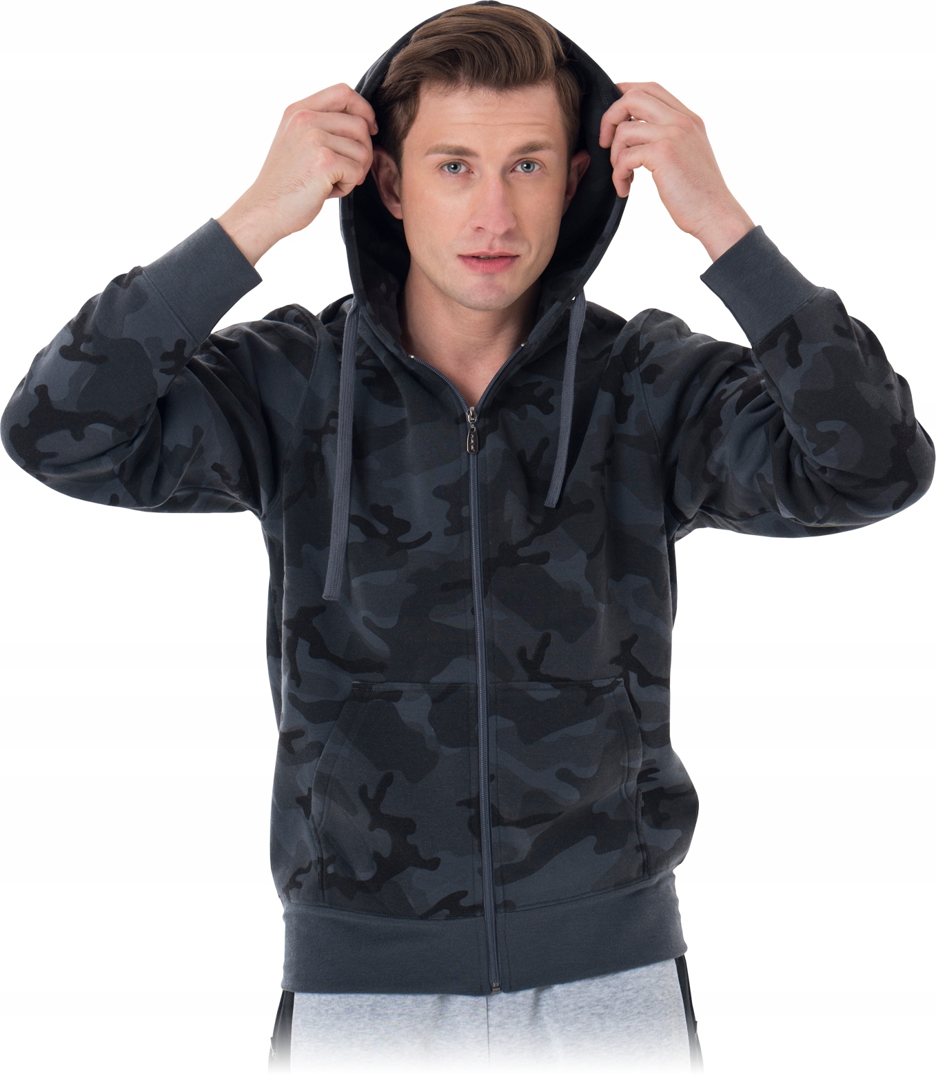 

Bluza rozpinana z kapturem Smoker Mob r. L