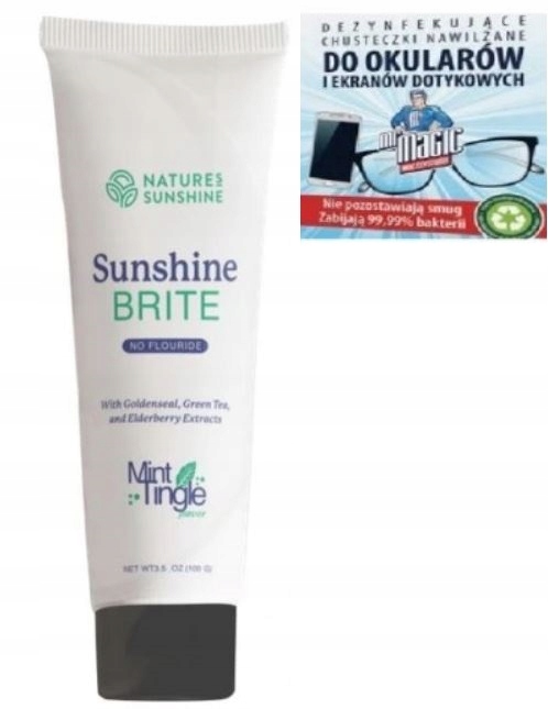 Nsp Pasta do zębów Nature's Sunshine Brite 100 g