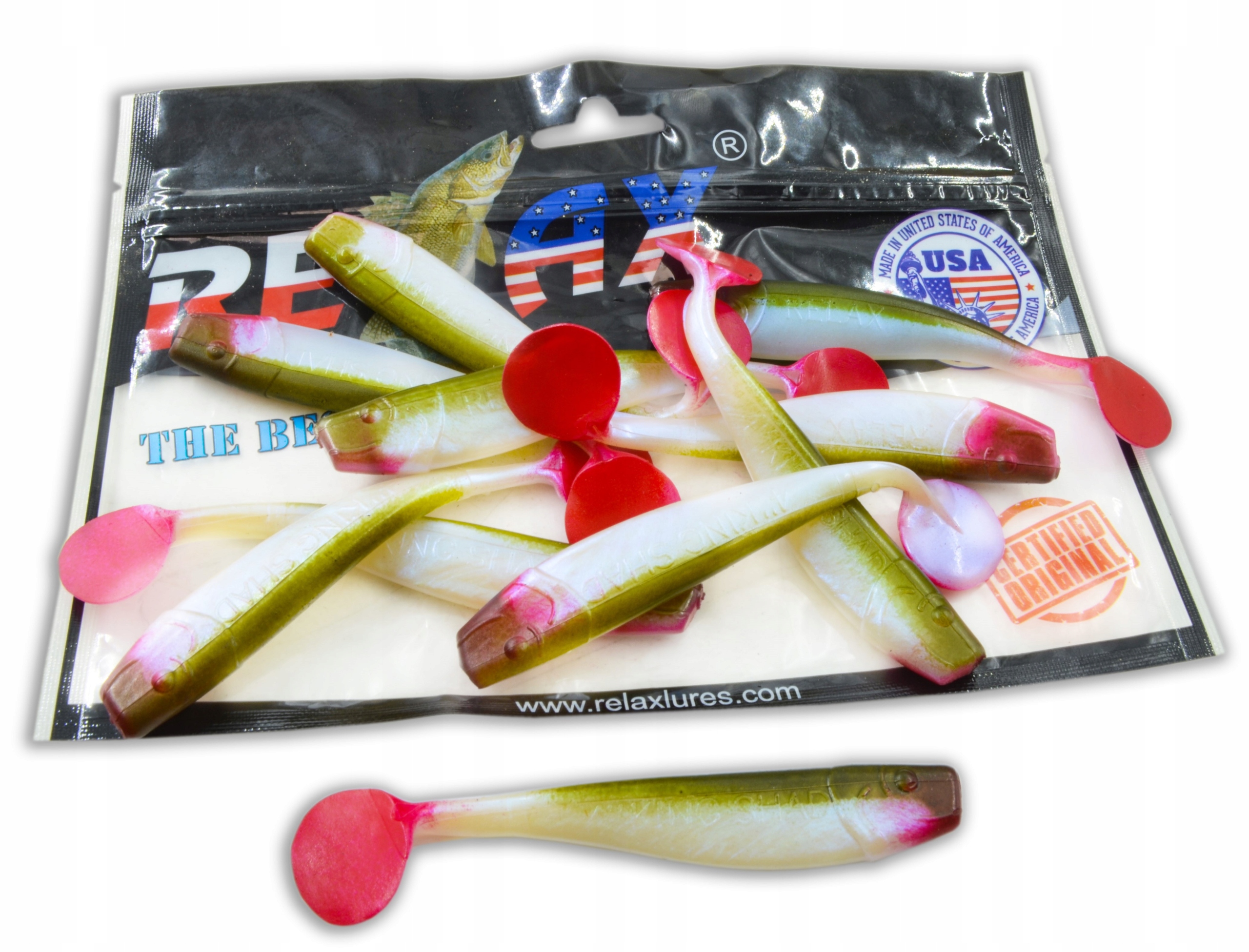 

Relax Guma Na Sandacza King Shad 4'' 11,5cm