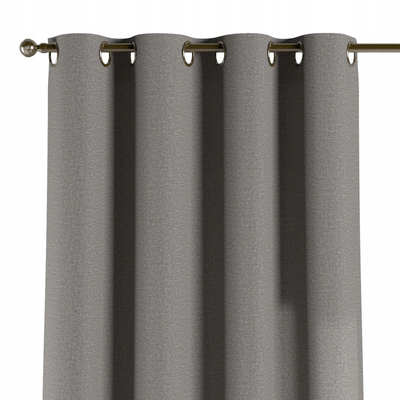 Záves na kolieskach 1 ks 130x245 cm sivý