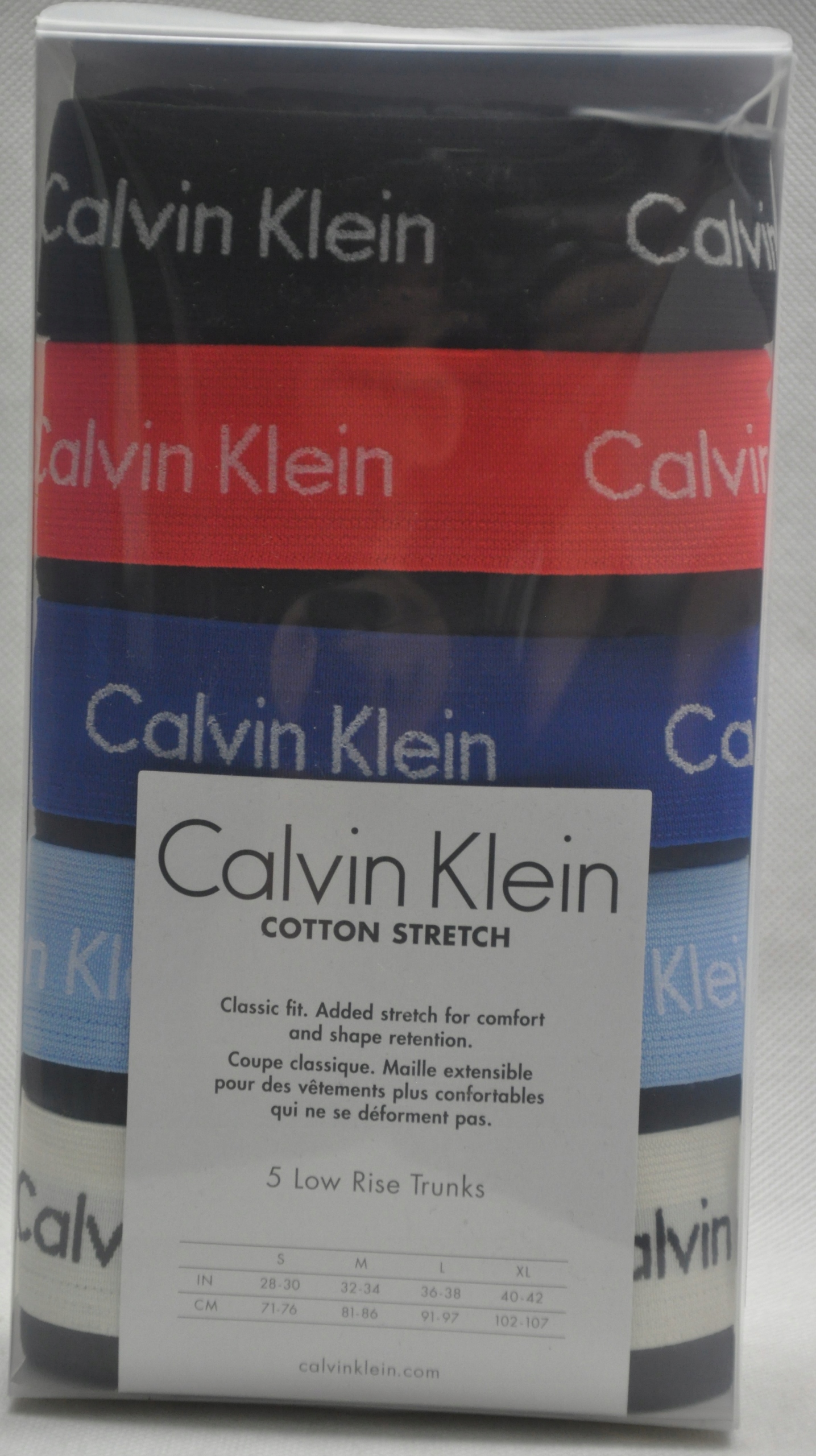Calvin Klein Pánské Boxerky 5 Pack Originál R M Dárek 000NB27340
