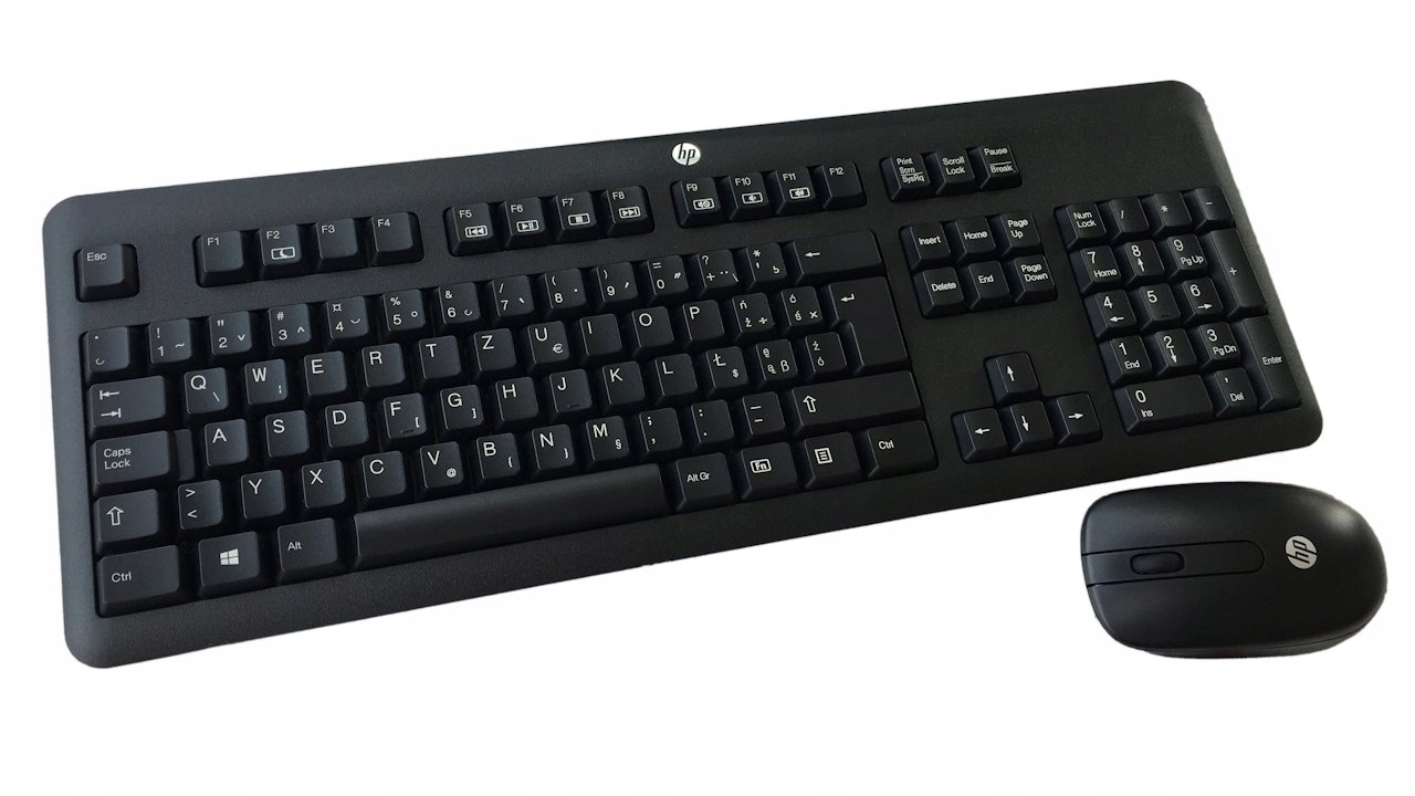 Zestaw klawiatura i mysz Hp czarny