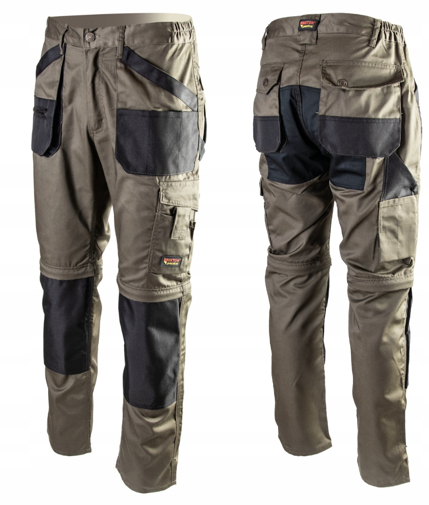 Монтерские рабочие брюки 2в1 PRACTICAL съемные