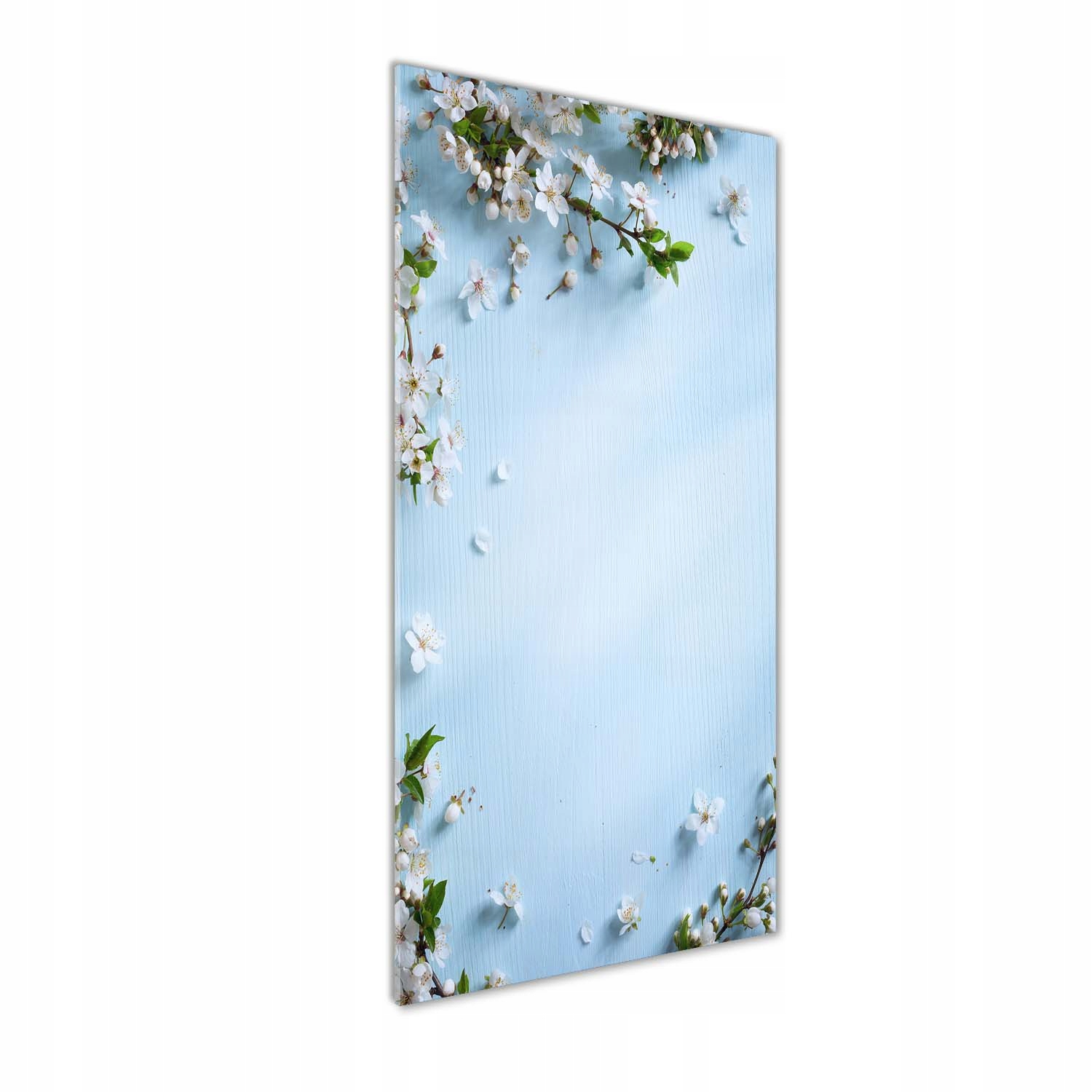 

Foto obraz szkło hartowane Kwiaty wiśni 50x125 cm