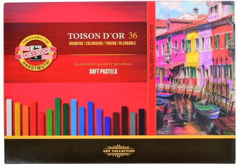 PASTELE SUCHE TOISON DOR 36 KOLORY 8585 OKAZJA