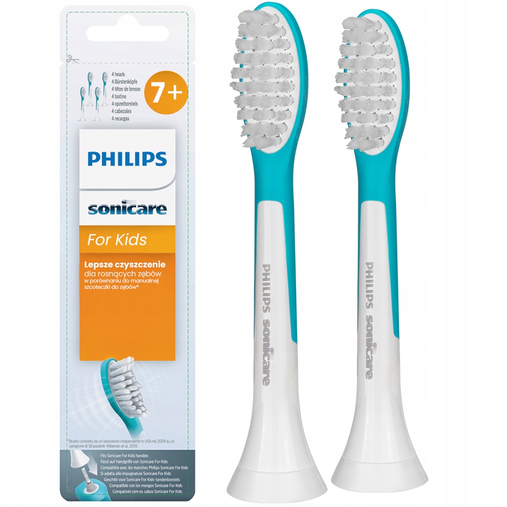 

2x Końcówka Philips Sonicare HX6042/33 Kids 7+