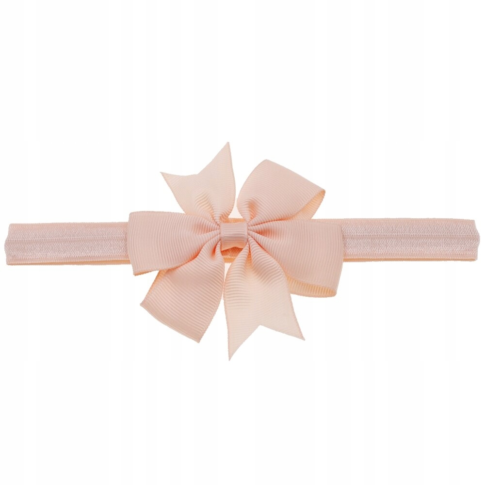 

Opaska dziecko kokardka 42-52cm niemowle Łososiowa