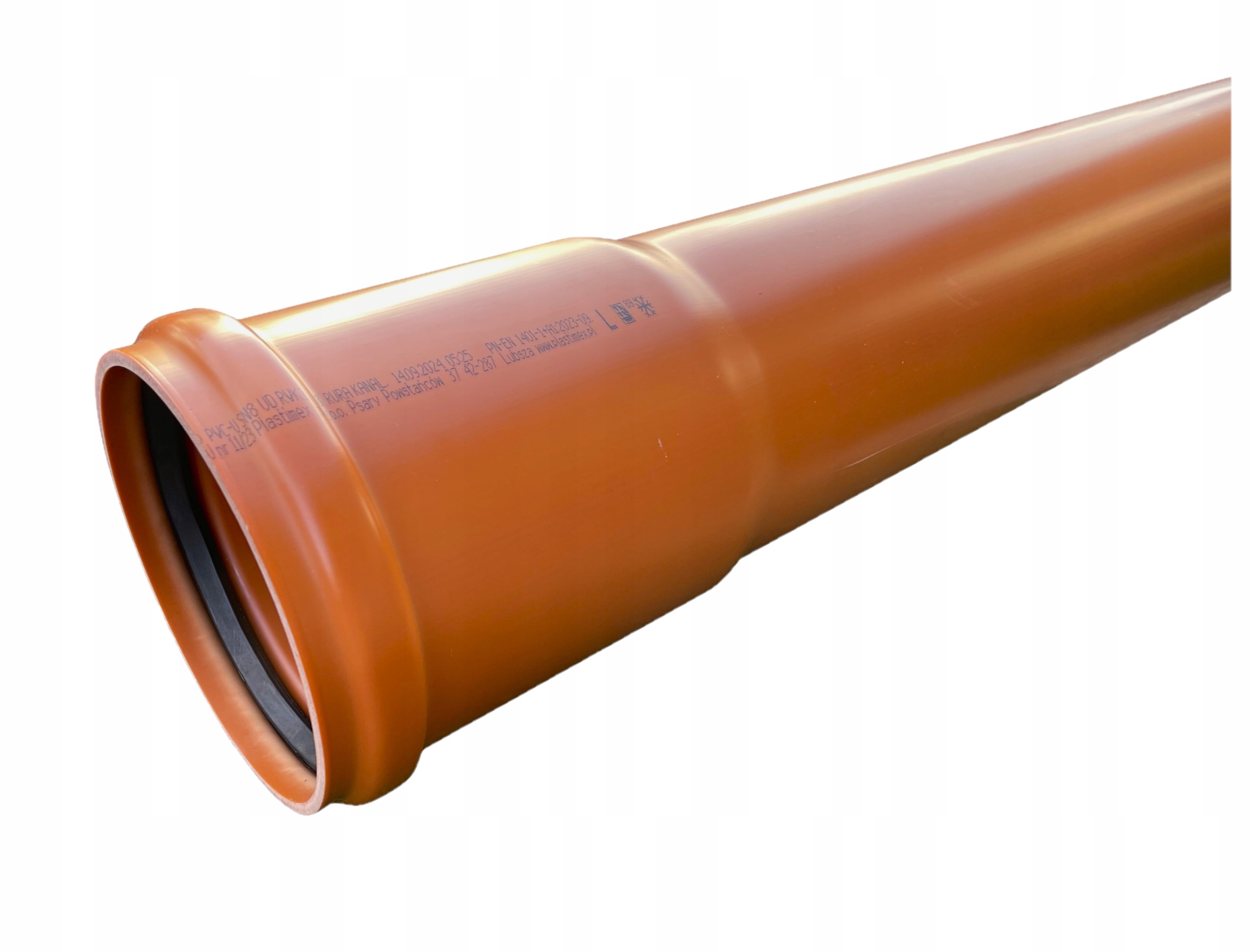 Trubka Kanalizační Pvc Ø200 Kanalizace 200/1000 SN8 Lita (wk)