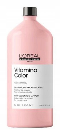 LOREAL VITAMINO COLOR SZAMPON DO WŁOSÓW FARBOWANYCH OCHRONA KOLORU 1500 ML