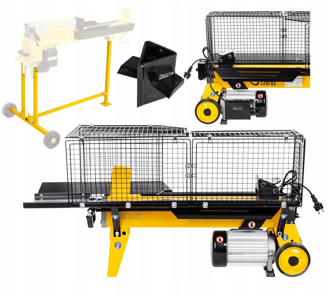 ŁUPARKA DO DREWNA CEDRUS LS02H 7 TON +STOJAk+KLIN