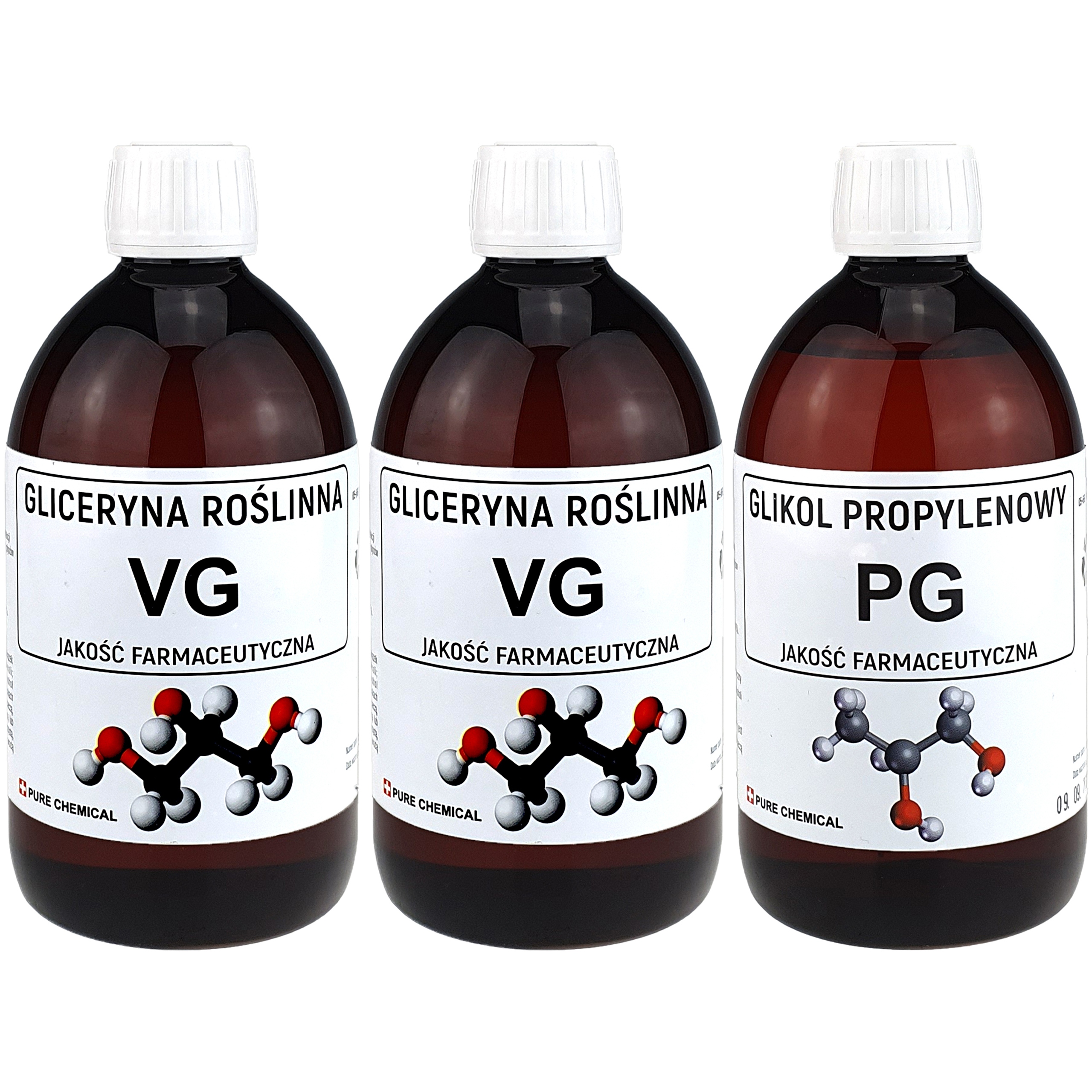 

Zestaw Gliceryna Glikol MIX Pg Vg 1,5L 2,3kg