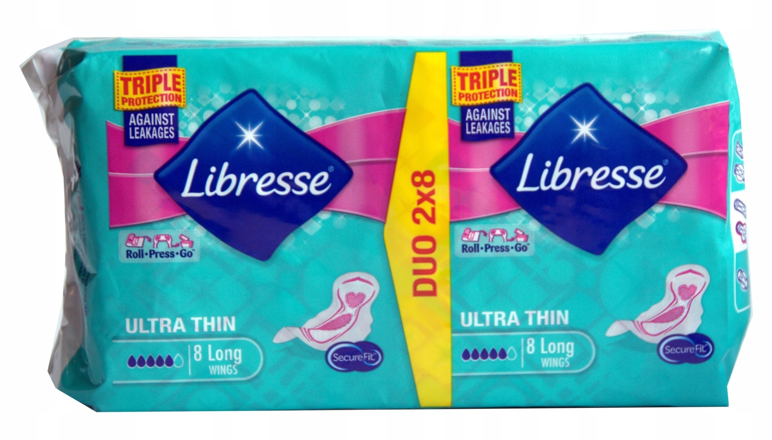 

Podpaski Libresse Ultra Long + duo pack 2x8 sztuk