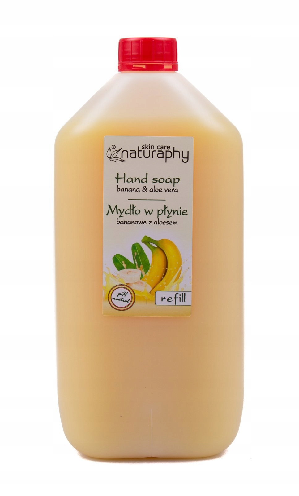 

Mydło w płynie bananowe z aloesem Naturaphy 5L