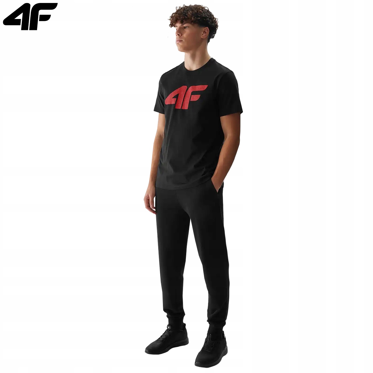 SPODNIE MĘSKIE 4F DRESOWE SPORTOWE JOGGERY M603 DRESY NA CO DZIEŃ XL Marka 4F