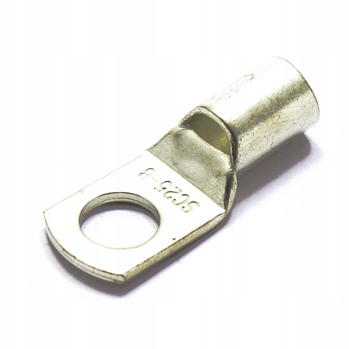 KONEKTOR OCZKOWY MIEDŹ Cu 25mm2 M8 KOŃCÓWKA 10szt Producent PCKLIPER